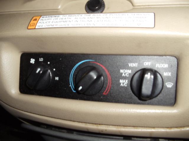 98-06 07 08 09 10 11 crown victoria temperature control w/o atc (130081) 126662