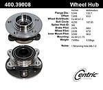 Centric parts 400.39008e front hub assembly