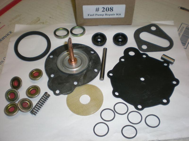 1951 1952 1953 1954 54 pontiac ac 9630 9640 neoprene unleaded fuel pump kit new