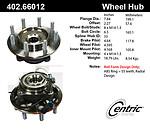 Centric parts 402.66012e front hub assembly