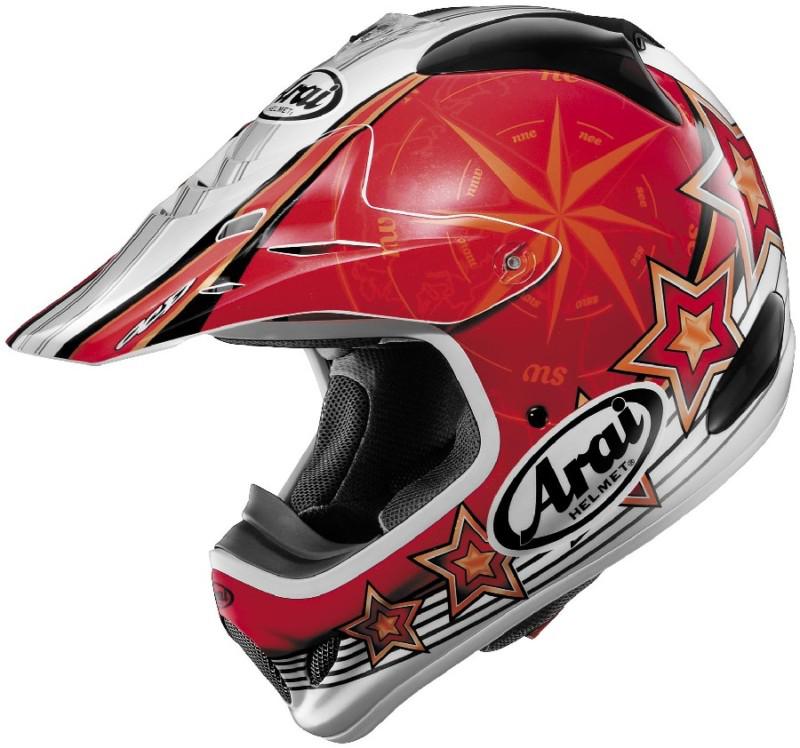 New mens arai vx-pro 3 salminen motocross  helmet lg large