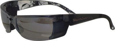 Bomber z-bomb safety sunglasses smokew/mirror lens zf105