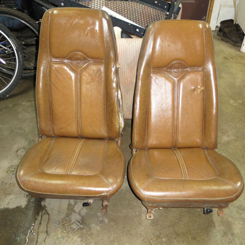 ford mercury 1970 - 1972 high back bucket seats with tracks