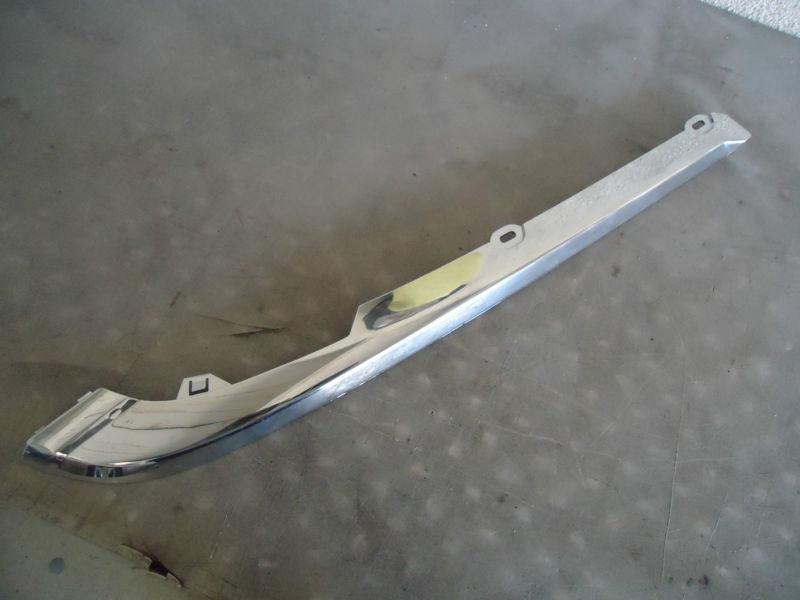 Driver front impact strip chrome trim 1992 cadillac el dorado oem