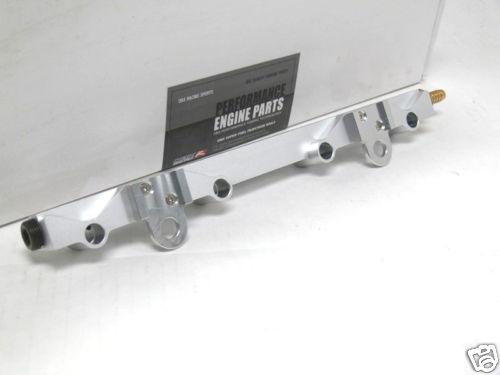 Obx racing hi flow fuel rail 04-07 scion xb 1.5l silver