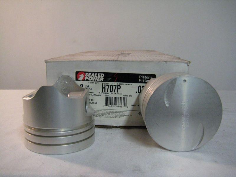 Ford 370 sealed power pistons (cast) oversized .030