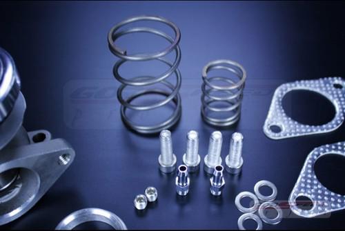 Rs-series 38mm wastegate/turbonetics garrett precision borg turbo t4e 5-10-15psi