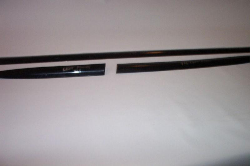 Porsche 928 leftside body side mouldings trim oemcomplete three pieces fits all!