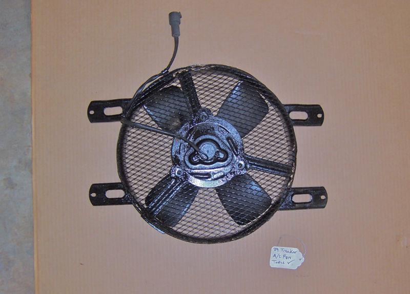 1988-98 geo tracker/suzuki sidekick electric a/c-cooling fan tested - passed