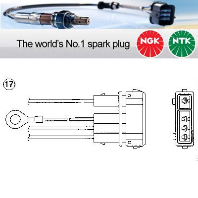 1x ngk ntk oxygen o2 lambda sensor  oza446-e42 oza446e42 (0150)