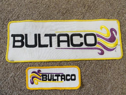 Bultaco "new old stock" rectangle vintage patches