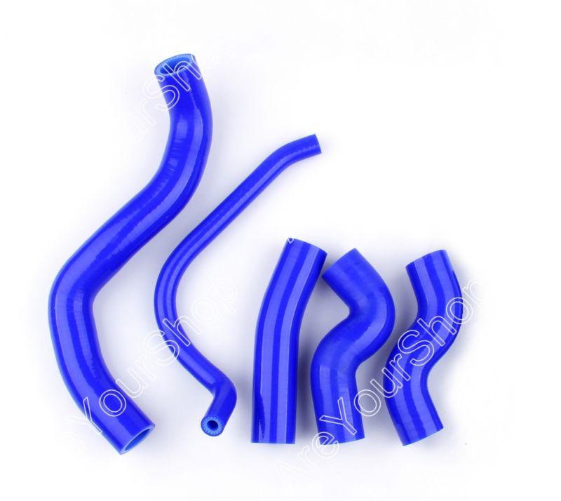 Blue kit silicone hose radiator heater kawasaki z1000 2007-2011