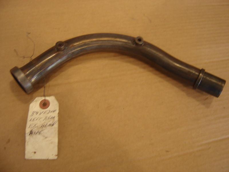 1984 honda vf700 vf 700 left rear exhaust pipe  ---inv#c-r69