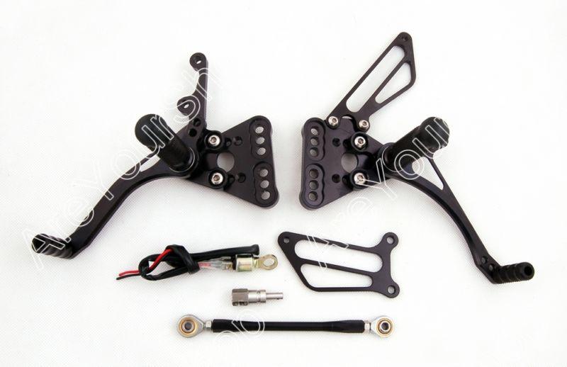 Rearset rear set suzuki gsxr1000 gsxr 1000 2005-2006 black