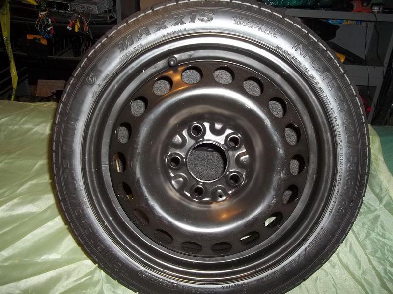 2001-2007 caravan grand caravan town & country spare tire wheel donut 145/90/16 