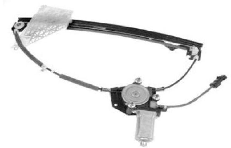 Power rear window regulator with motor warranty - pair