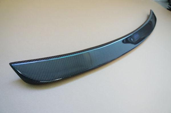 Fit for mercedes benz w203 rear spoiler wing trunk lip real carbon fiber 