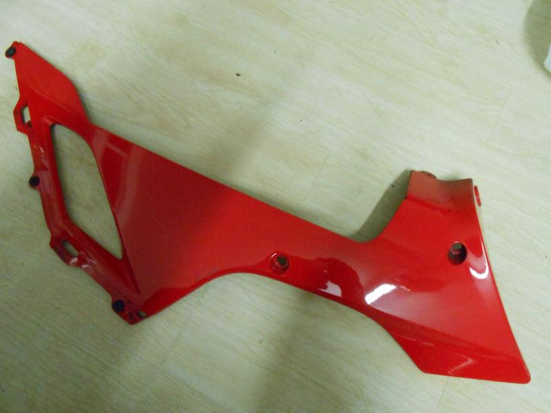 07 08 kawasaki zx6r zx-6r front right lower fairings plastics body part oem 2007