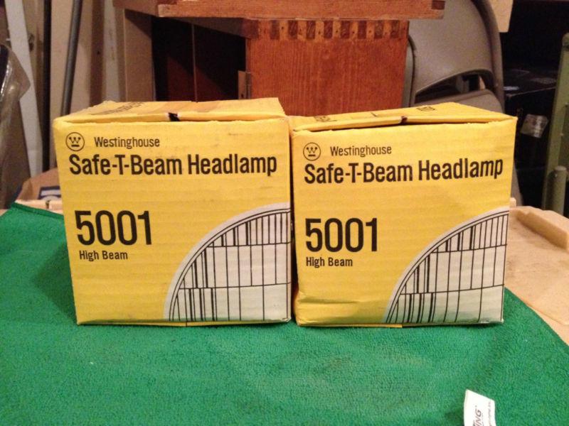 2-pak westinghouse high beam headlights #5001