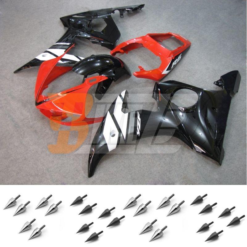 Free bolt kit! injection fairing kit bodywork for yamaha yzf 600 r6 2004 2005 ax