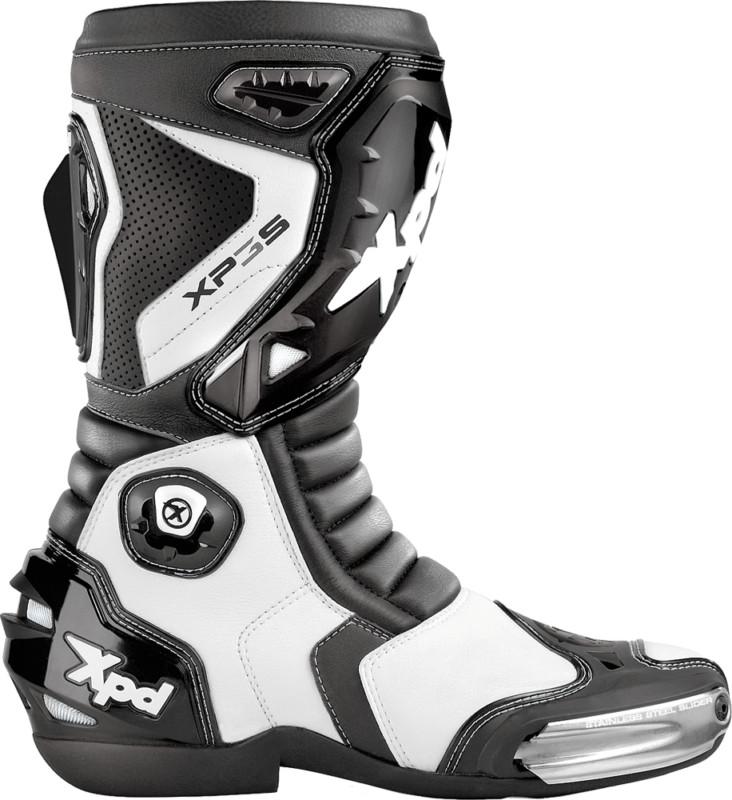 Spidi sport s.r.l. xp-3 boots black/white 11