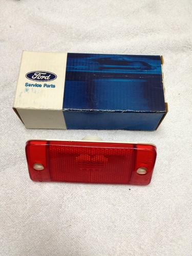 Nos oem fors truck rear body flareside side marker lens light d5tz-15a201-a