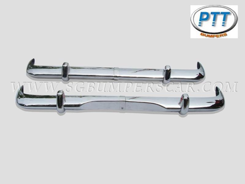 Opel rekord p2 stainless steel bumper (1960-1963)