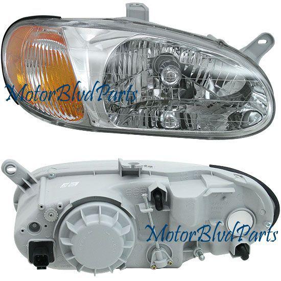 98-01 sephia headlight headlamp passenger right side rh