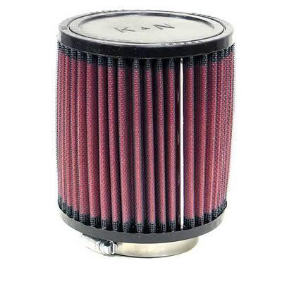 K&n universal rubber filter 2-9/16" flange 4-1/2 od-b 4-5/16 od-t 5"h ra-0610