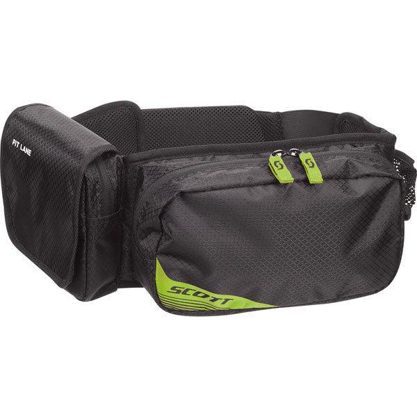 Black/lime scott usa pit lane waist pack