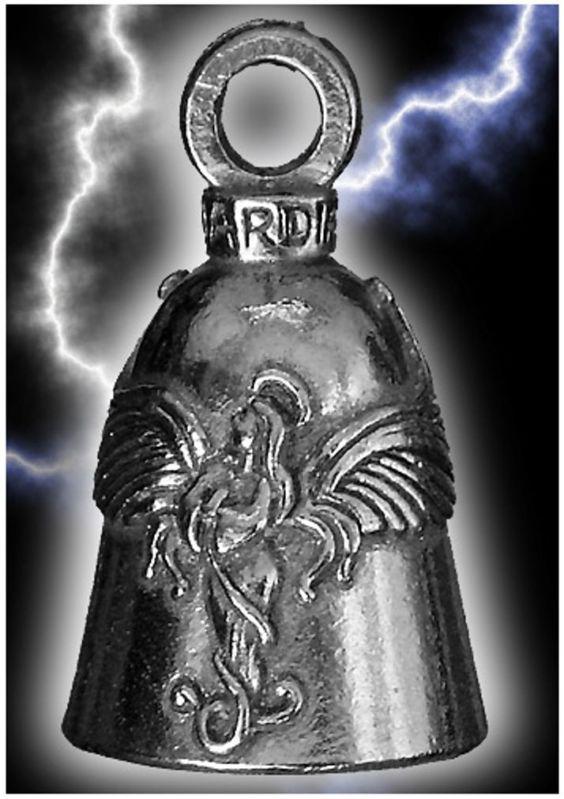 Motorcycle guardian spirit bell praying angel christian bike new