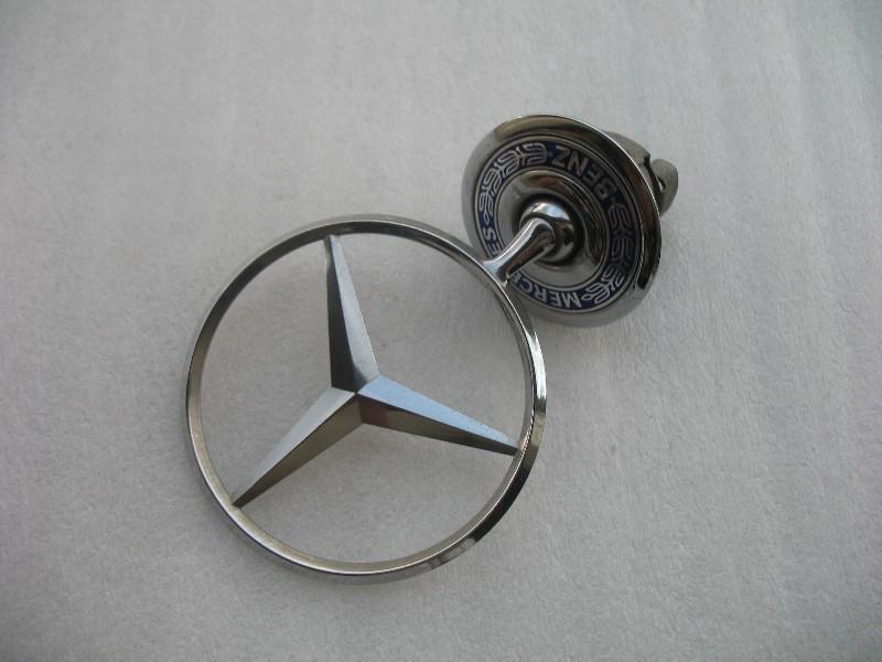 92-99 mercedes 300se 400se 400sel 500sel s420 s500 front hood emblem logo badge