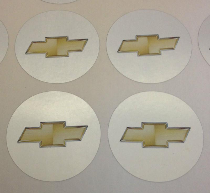 4 new chevy tahoe monte carlo hhr wheel center cap stickers decals emblem