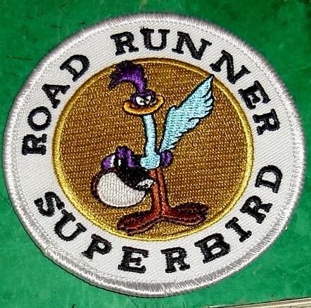 Purchase PLYMOUTH ROADRUNNER / SUPER BIRD EMBROIDERED PATCH NEW in ...