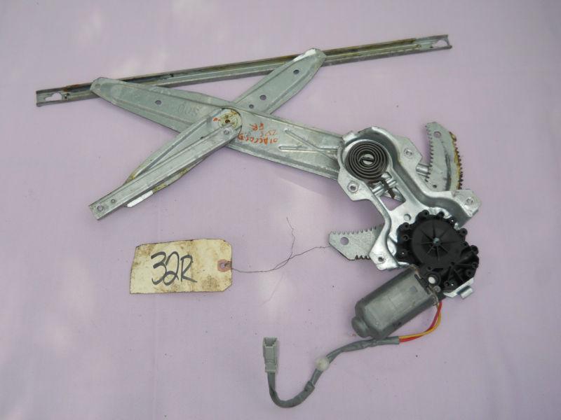 98 99 00 01 02 honda accord coupe window regulator right with motor oem 84r