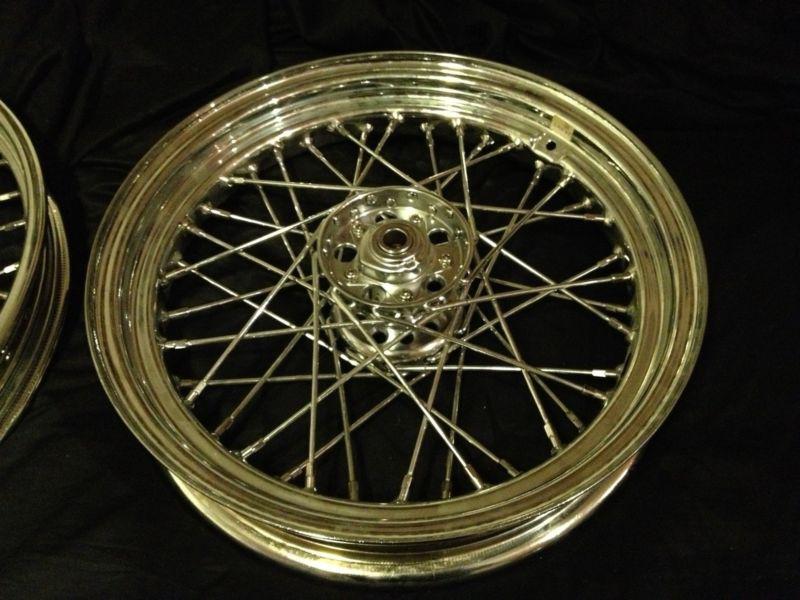 Harley star hub rear wheel