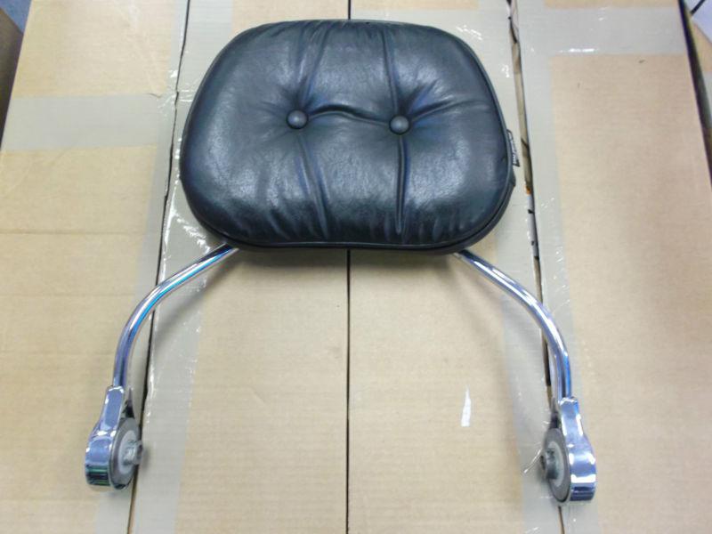 Khrome werks drag specialties passenger backrest harley davidson