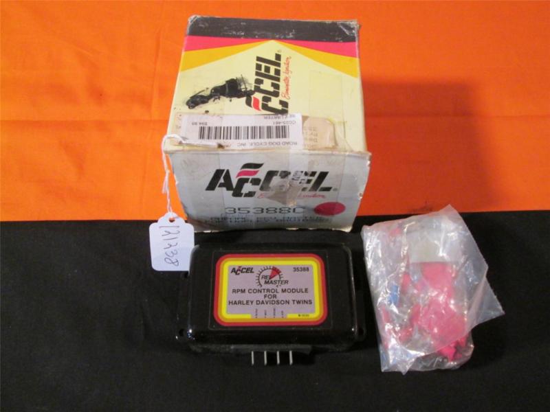 Accel black rev master for harley davidson xl,fl,fx