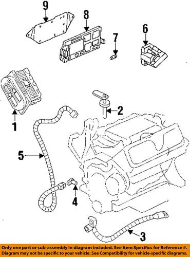 Gm oem 12567649 crankshaft position sensor/engine crankshaft position sensor