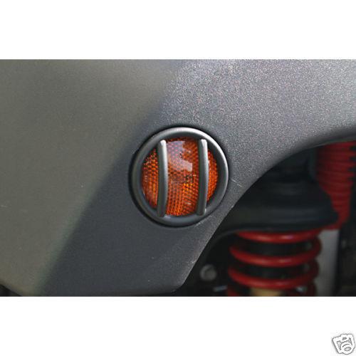 Euro guard pair side marker black jk wrangler 07-10 