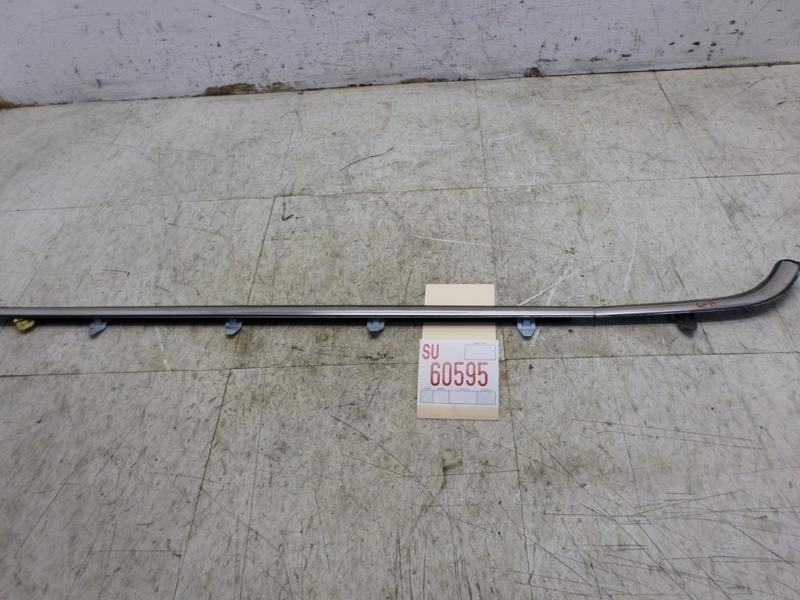 99-02 03 acura tl sedan left rear door outer weather strip belt molding chrome