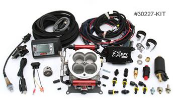 Fast ez-efi carb to self tuning fuel injection conversion kit w/ fuel system