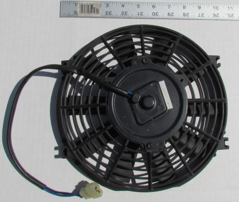 10" 12v electric fan low profile for street rod rat rod w/40 amp relay  #etg