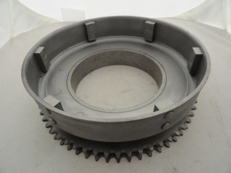 Wl-wla-servicar-45 "good used'' clutch sprocket & basket-harley