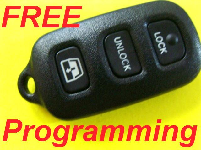 Oem 99 00 01 02 toyota 4runner keyless entry remote key fob transmitter hyq1512y