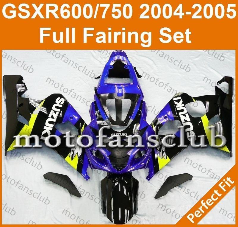 Fit suzuki gsxr 600 gsxr 600 04 05 gsx-r 2004 2005 fairing bodywork k4 #33 c