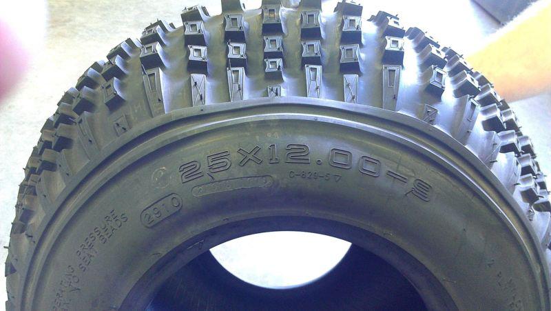 Cheng shin 25x12.00-9 atv tire 44j 2ply c829-5