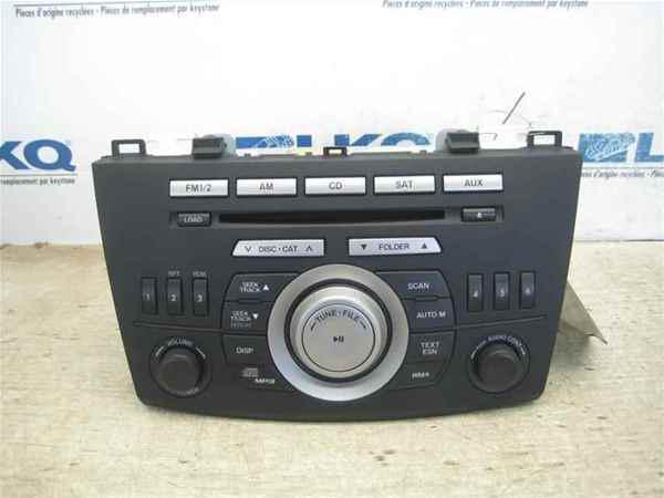 10 mazda 3 mazda3 cd single disc mp3 player radio oem