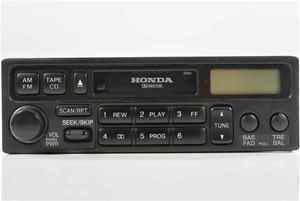 99 00 01 honda crv cassette player radio oem lkq