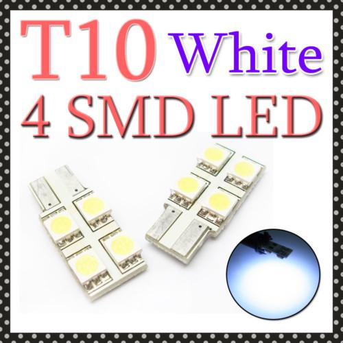 T10 168 194 4-smd wedge bulb turn signal white led